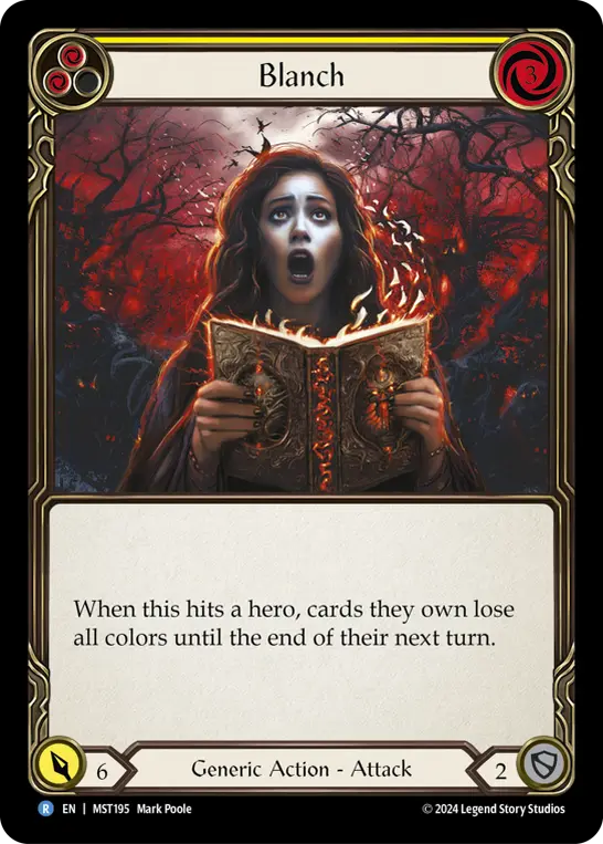 Card: Blanch (yel)