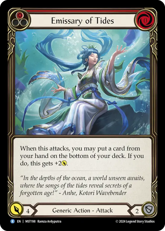 Card: Emissary of Tides (red)