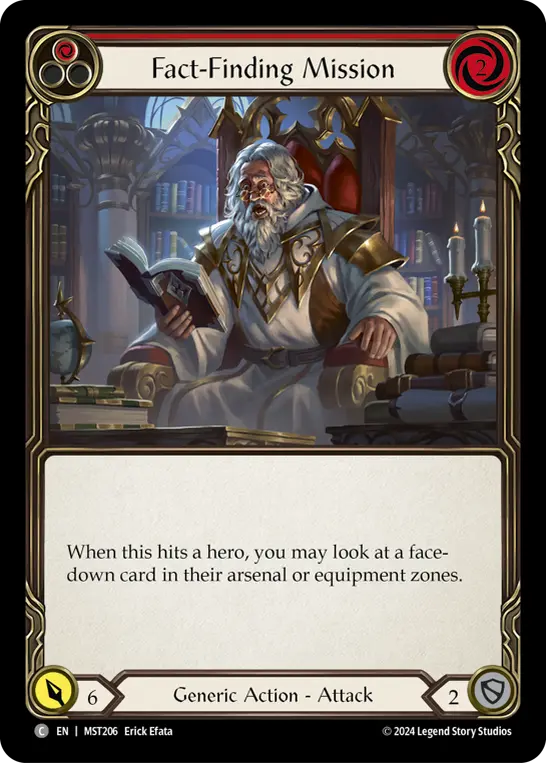 Card: Fact-Finding Mission (red)
