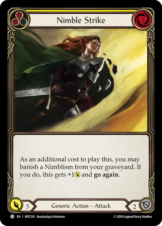 Card: Nimble Strike (yel)