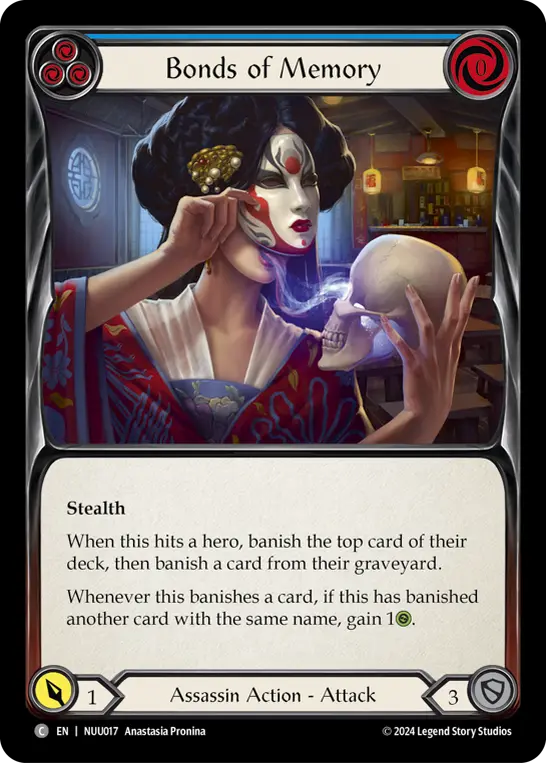 Card: Bonds of Memory (blu)