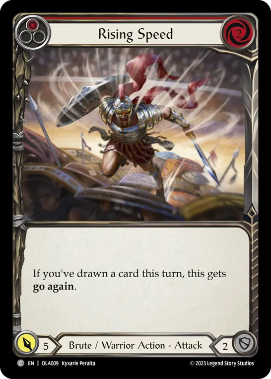 Card: Rising Speed (red)