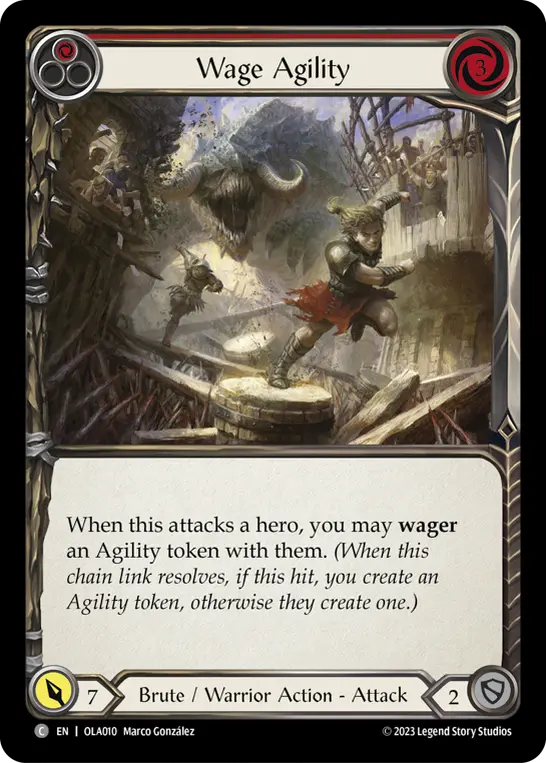 Card: Wage Agility (red)