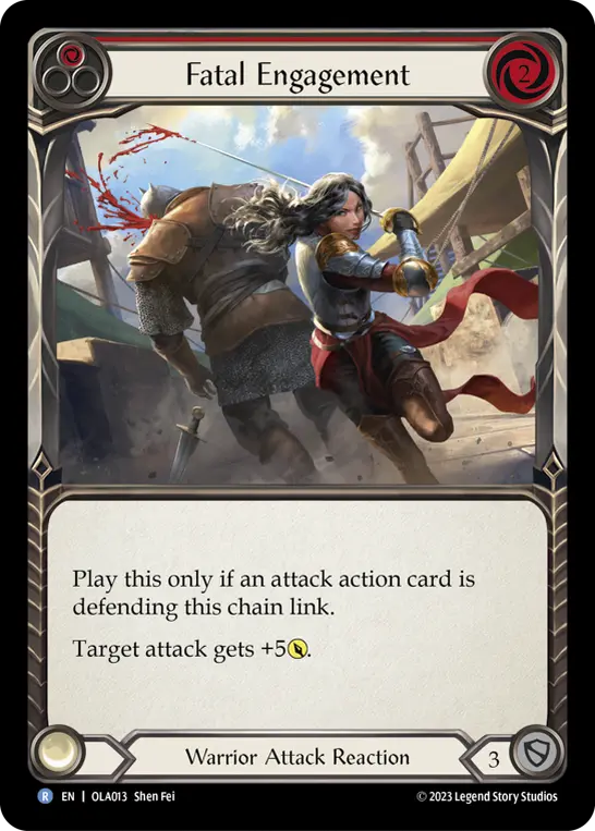 Card: Fatal Engagement (red)