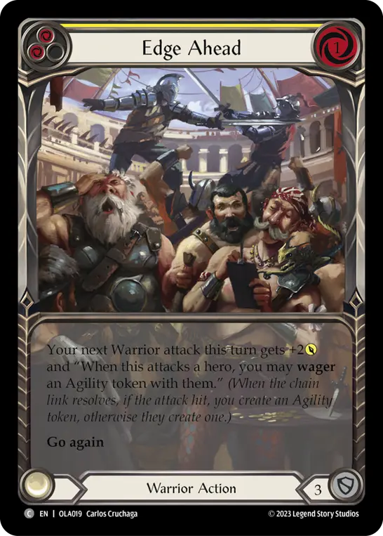Card: Edge Ahead (yel)