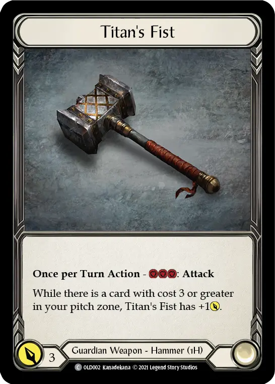 Card: Titan's Fist