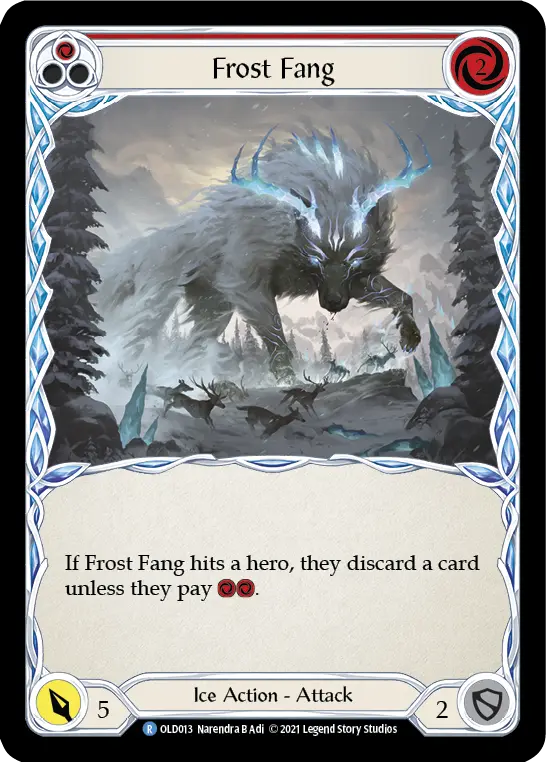 Card: Frost Fang (red)