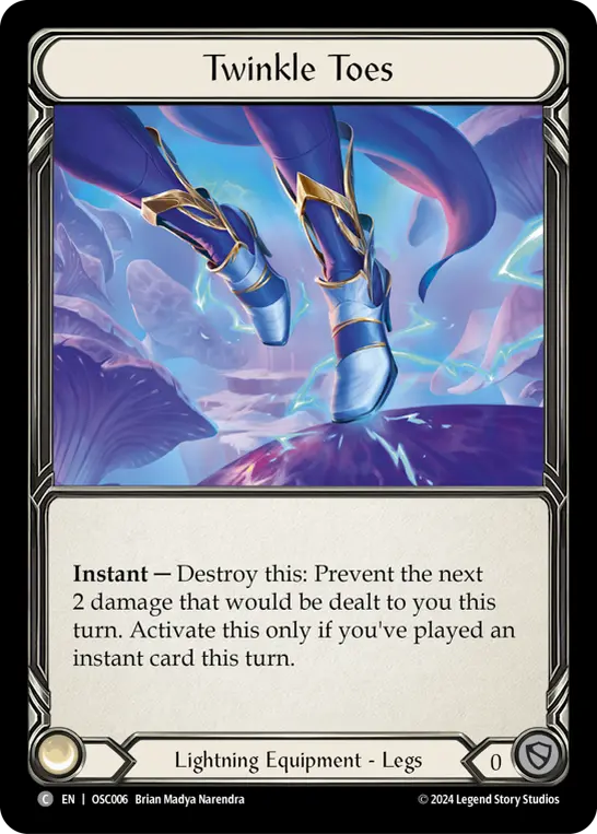 Card: Twinkle Toes