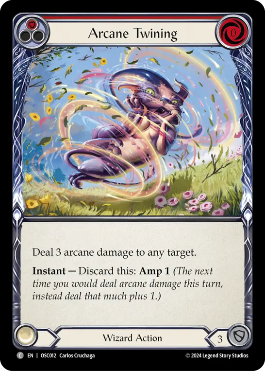 Card: Arcane Twining (red)