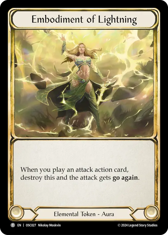 Card: Embodiment of Lightning