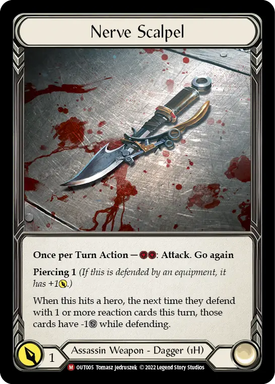 Card: Nerve Scalpel