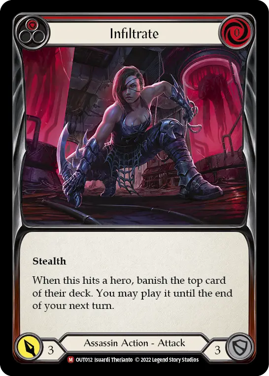 Card: Infiltrate (red)