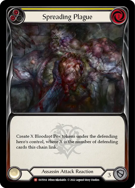 Card: Spreading Plague (yel)