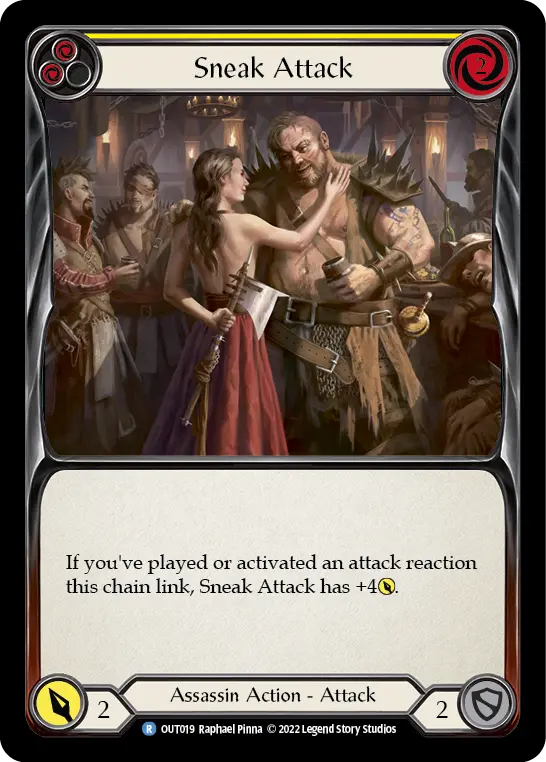 Card: Sneak Attack (yel)