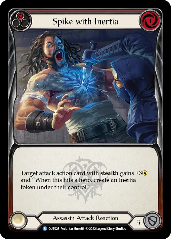 Card: Spike with Inertia (red)