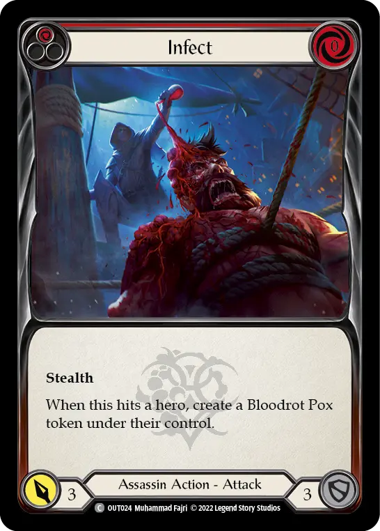 Card: Infect (red)