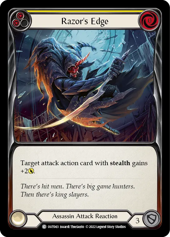 Card: Razor's Edge (yel)