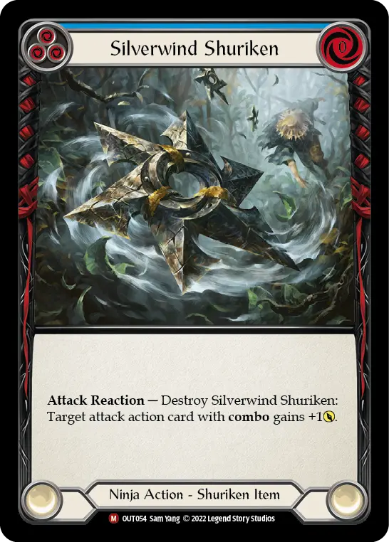 Card: Silverwind Shuriken (blu)