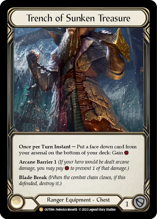 Card: Trench of Sunken Treasure