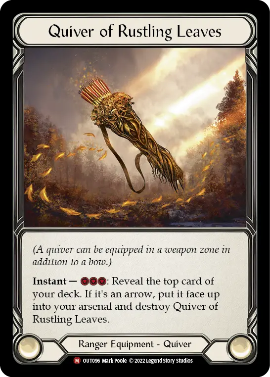 Card: Quiver of Rustling Leaves