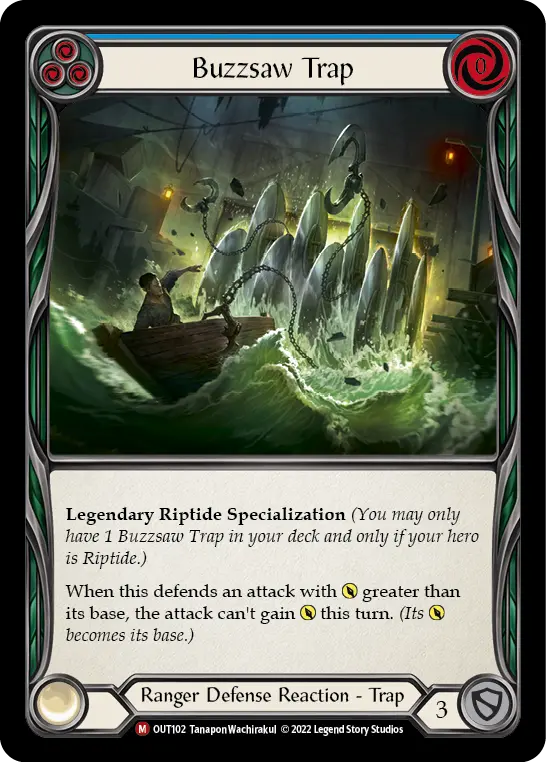 Card: Buzzsaw Trap (blu)