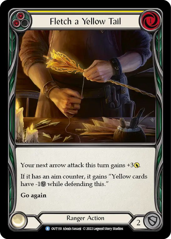 Card: Fletch a Yellow Tail (yel)