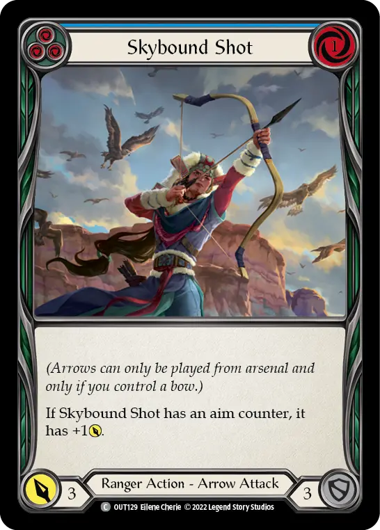 Card: Skybound Shot (blu)