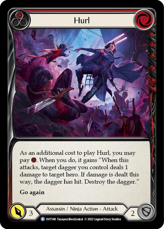 Card: Hurl (red)