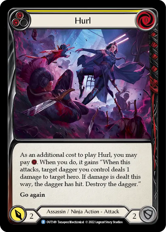 Card: Hurl (yel)