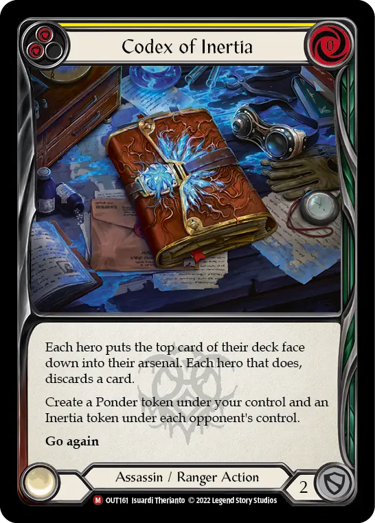 Card: Codex of Inertia (yel)