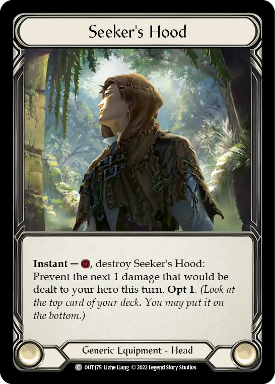 Card: Seeker's Hood