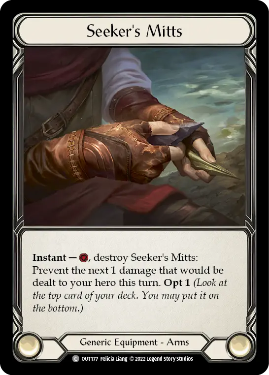 Card: Seeker's Mitts