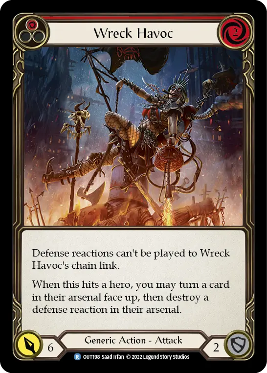 Card: Wreck Havoc (red)