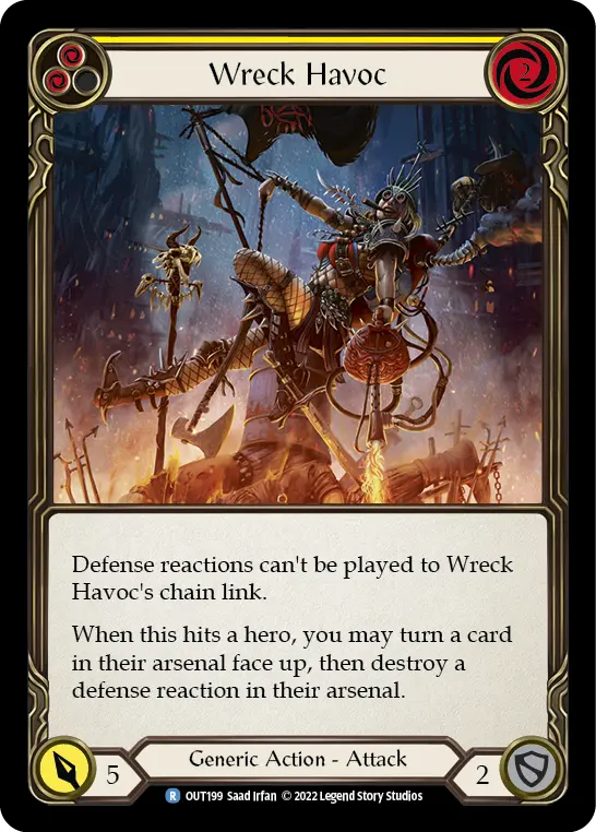 Card: Wreck Havoc (yel)