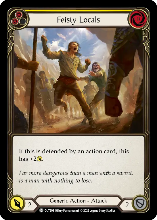Card: Feisty Locals (yel)