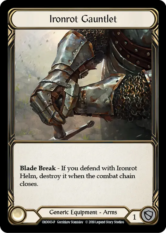 Card: Ironrot Gauntlet