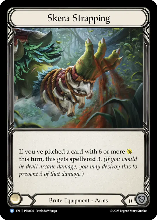 Card: Skera Strapping