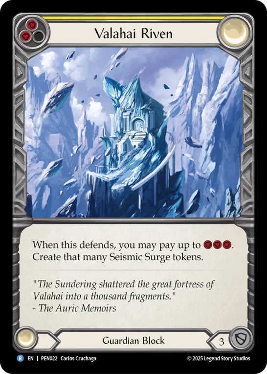 Card: Valahai Riven (yel)