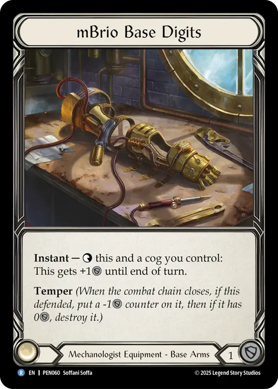 Card: mBrio Base Digits
