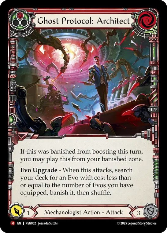 Card: Ghost Protocol: Architect (red)