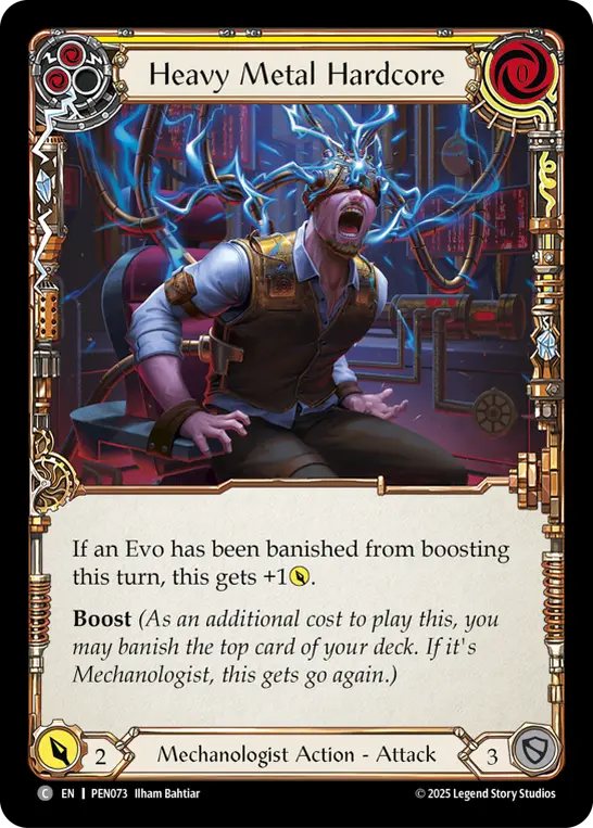 Card: Heavy Metal Hardcore (yel)
