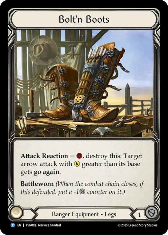 Card: Bolt'n Boots