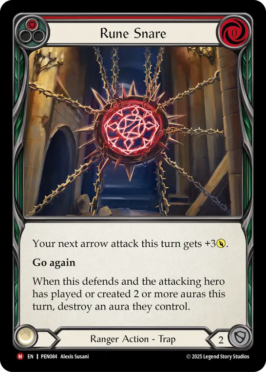 Card: Rune Snare (red)