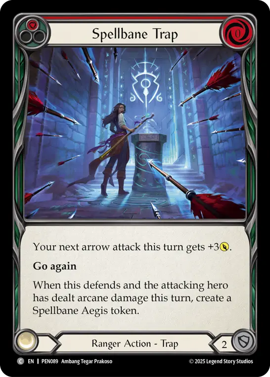 Card: Spellbane Trap (red)