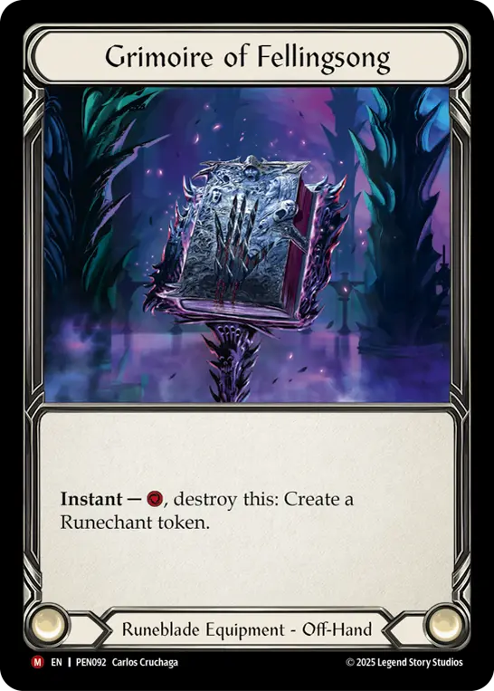 Card: Grimoire of Fellingsong