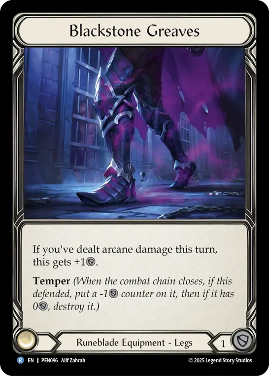 Card: Blackstone Greaves