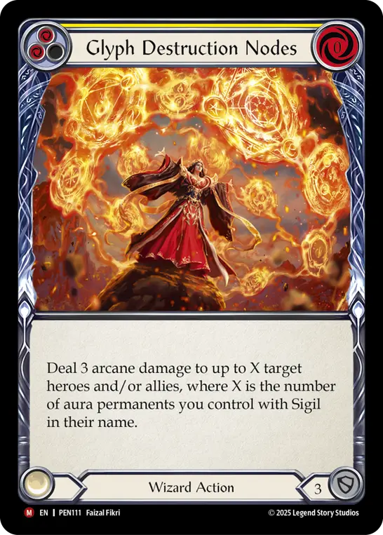 Card: Glyph Destruction Nodes (yel)