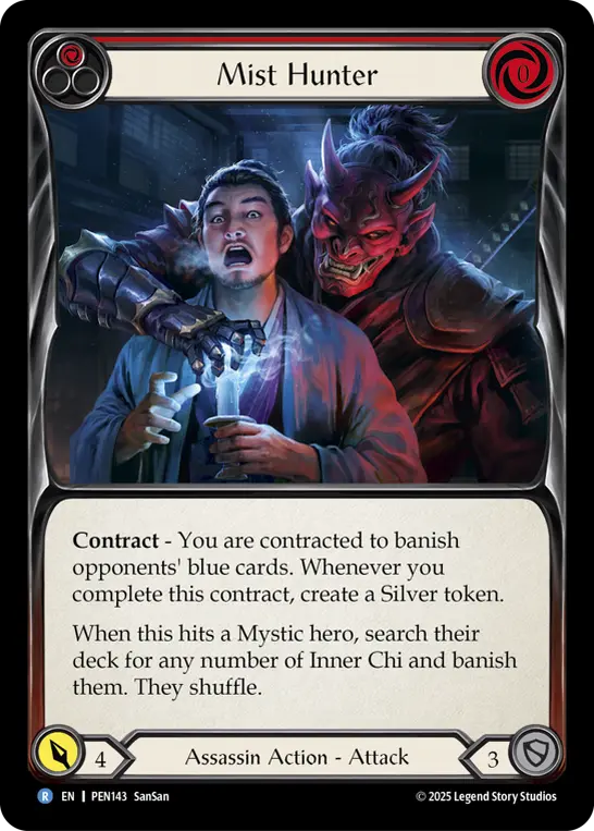 Card: Mist Hunter (red)