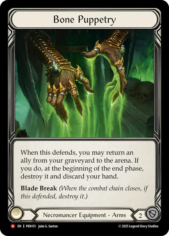Card: Bone Puppetry