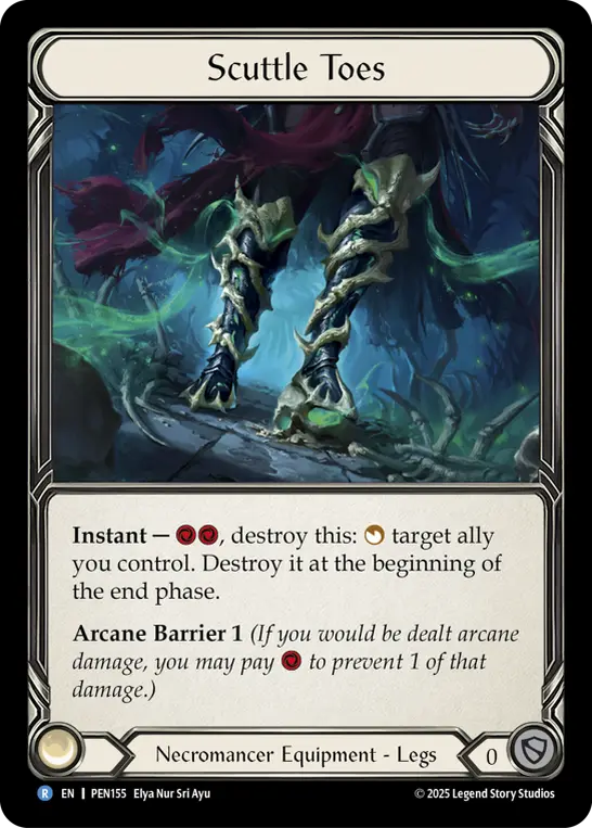 Card: Scuttle Toes